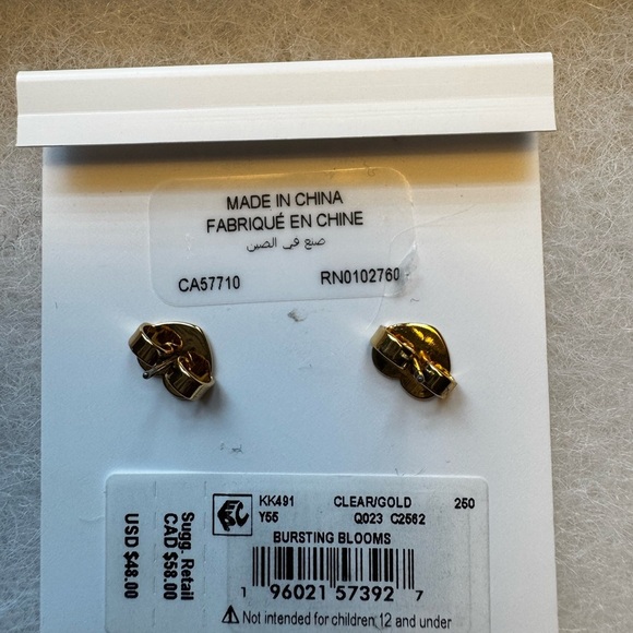 Kate Spade Bursting Blossoms Earrings NWT - Picture 5 of 7